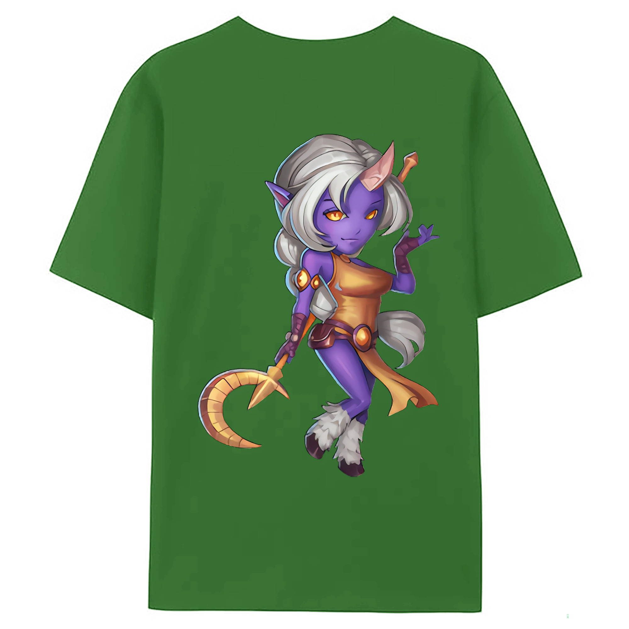 （画像用） リーグ・オブ・レジェンド League of Legends LOL レディース半袖Tシャツ(バックプリント)